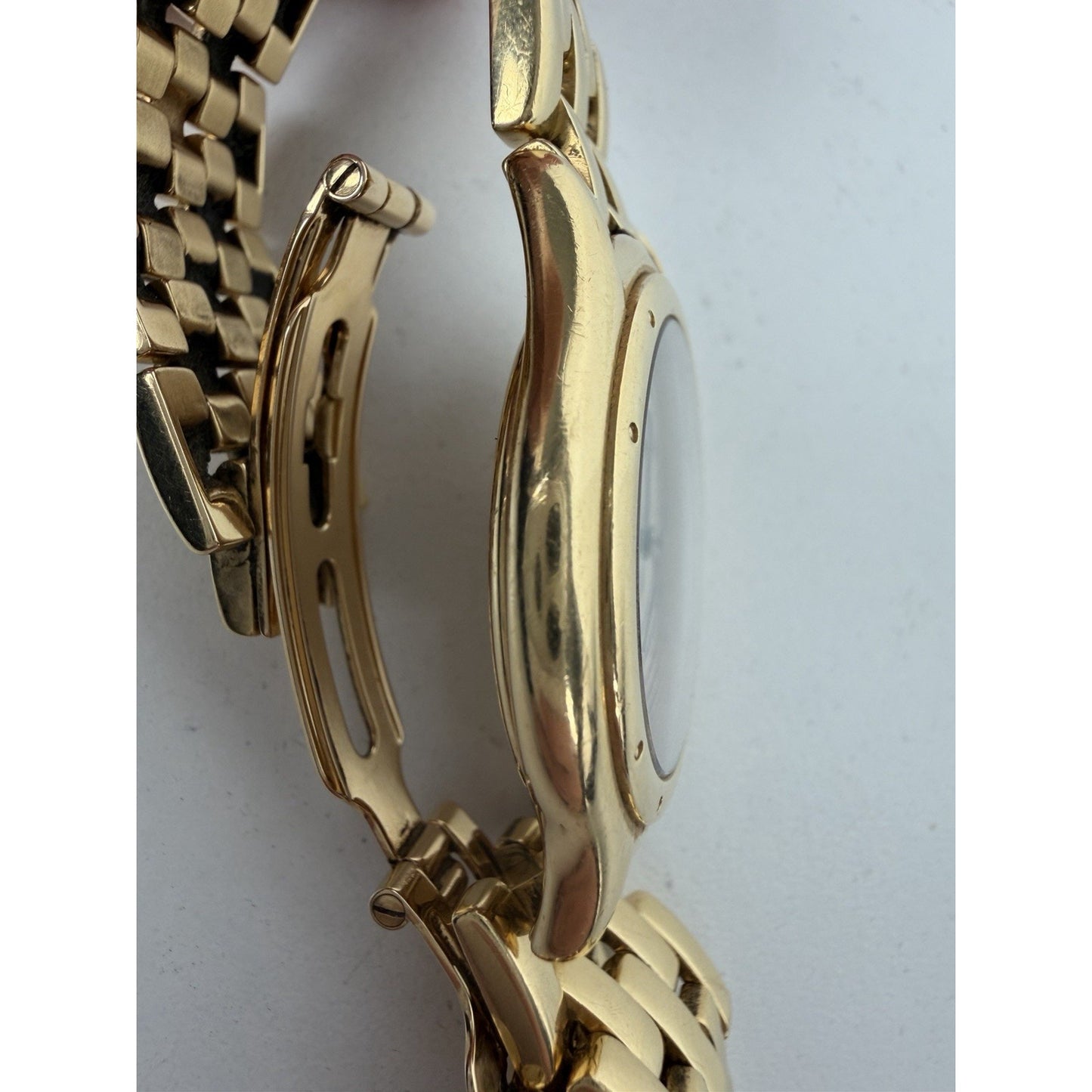 Cartier Cougar Watch 18K Yellow Gold Quartz 33mm