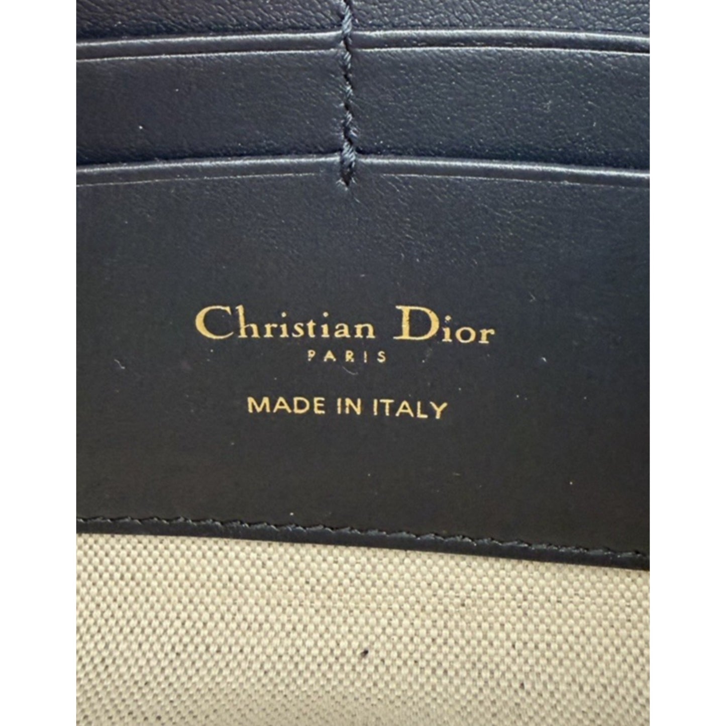 Christian Dior Oblique Jacquard Bobby East-West Chain Clutch Bag in Blue 2023 C6
