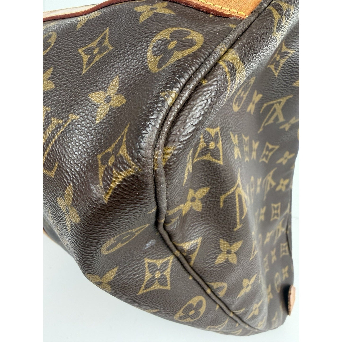 Louis Vuitton Sac Flanerie 50 Travel Bag Vintage in Brown LV Monogram 1992 S