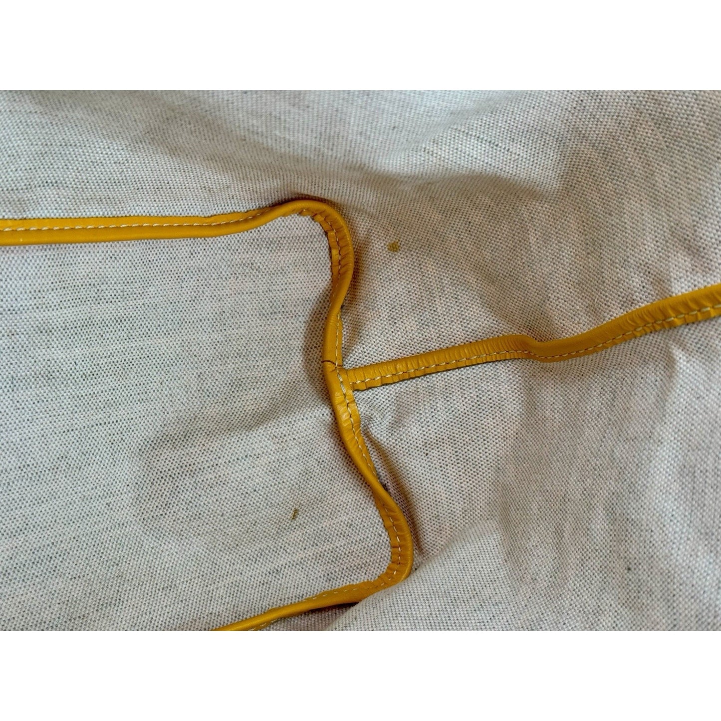 Goyard Saint Louis Tote Bag in Yellow Goyardine Canvas B-5