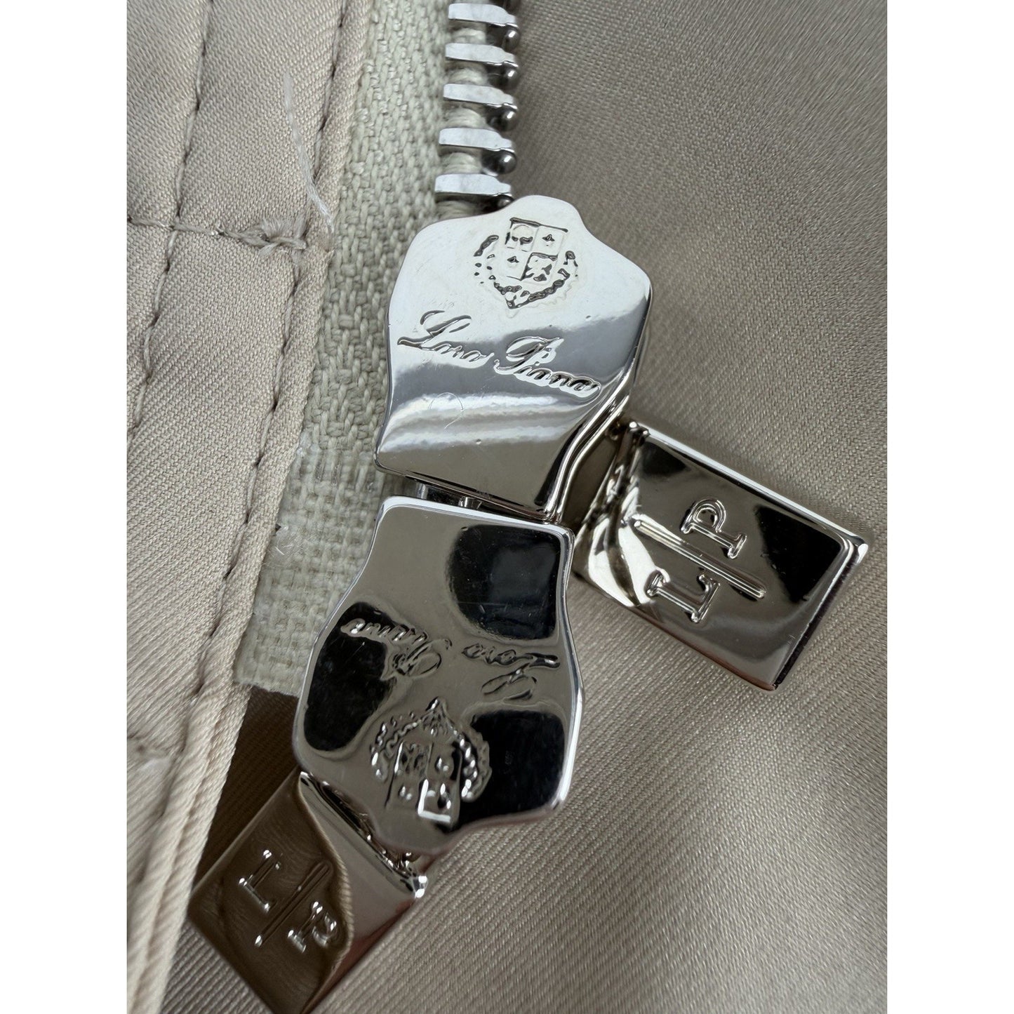 Loro Piana Windmate Traveller Field Jacket in Beige Technical Nylon