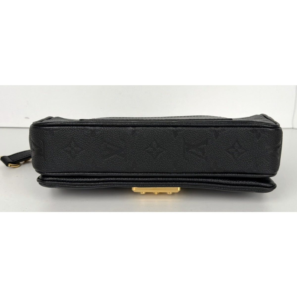 Louis Vuitton Marceau Shoulder Bag in Black LV Monogram Empreinte Leather NFC E2