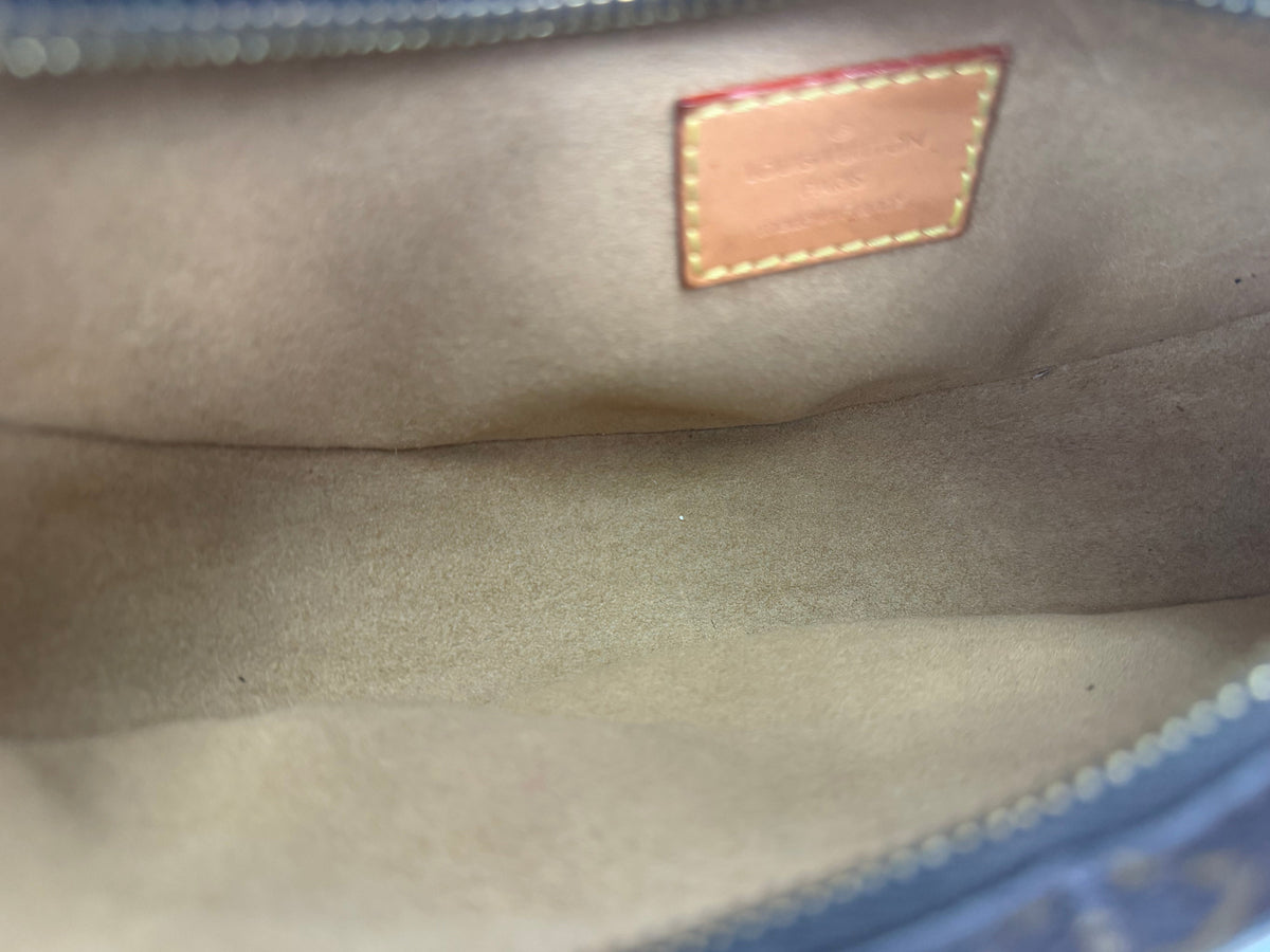 Louis Vuitton Loop Shoulder Bag in Brown LV Monogram Coated Canvas NFC YC2