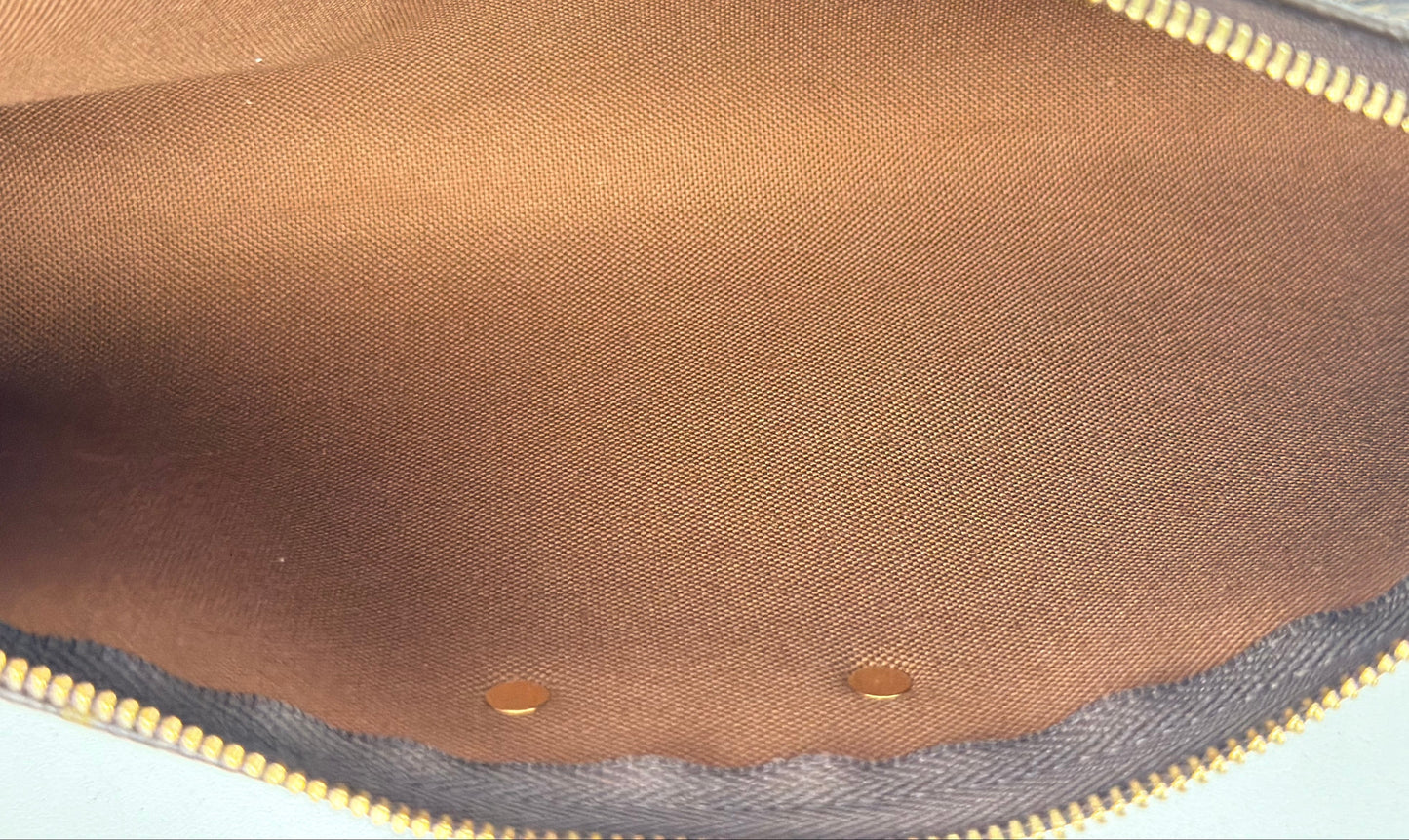 Louis Vuitton Eva Pochette in Brown LV Monogram Coated Canvas 2011 Y-E06