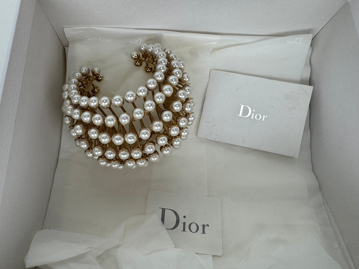 Christian Dior Couture Pearl Bracelet