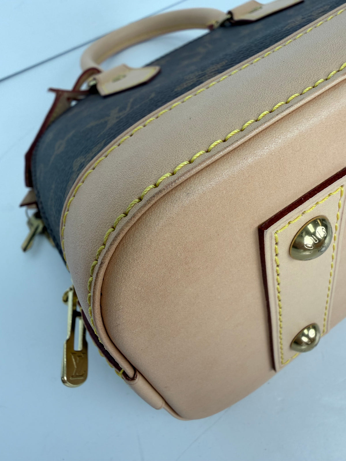 Louis Vuitton Monogram Alma BB Handbag in Brown LV Monogram Coated Canvas 2020 YF5