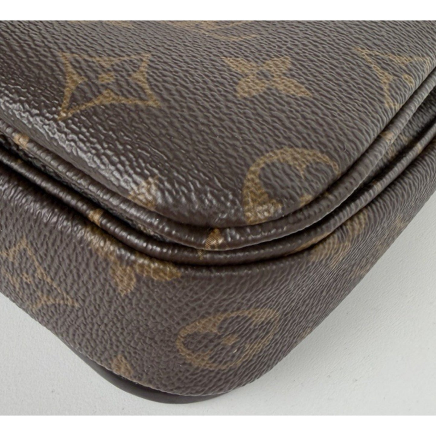 Louis Vuitton Pochette Metis MM Bag in Brown Monogram Coated Canvas NFC E-1