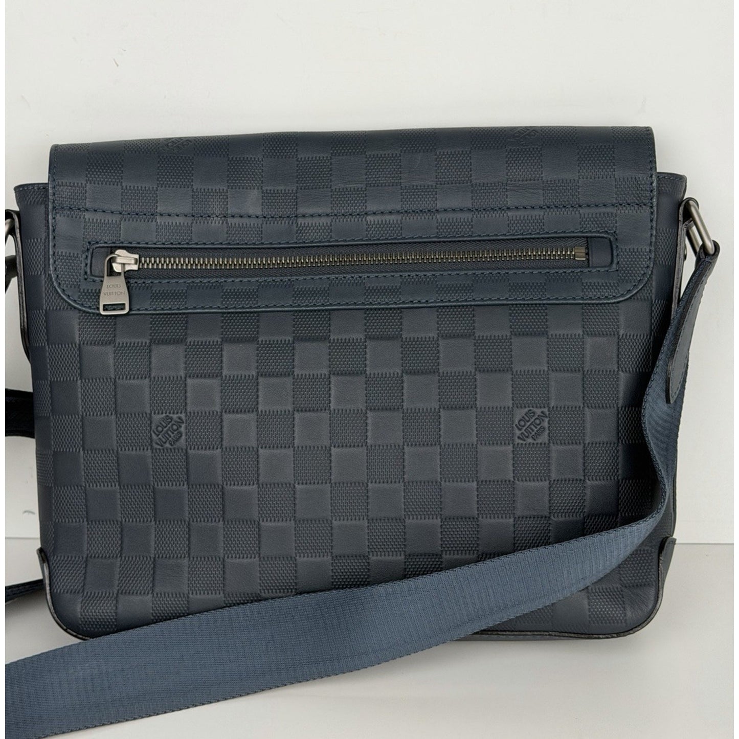 Louis Vuitton District Astral Shoulder Bag PM Damier Infini Leather 2015 S32