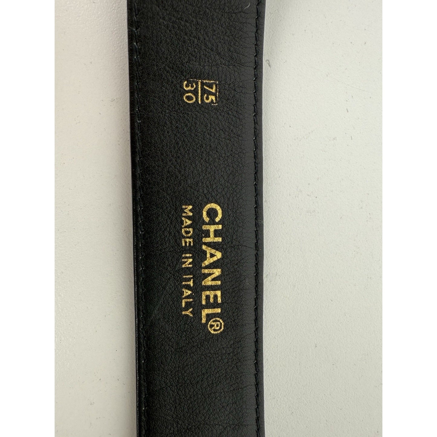 Chanel Vintage 1990 Waist Belt Multi Pouch Black Leather