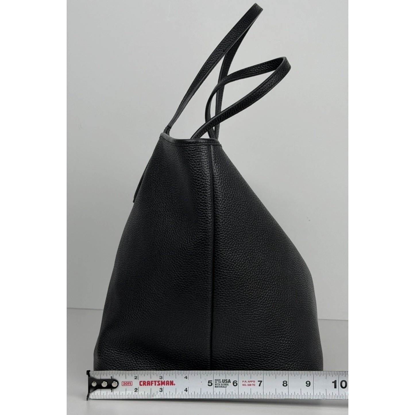 Gucci Totissima Reversible Tote Bag Large in Black Pebbled Leather E-2