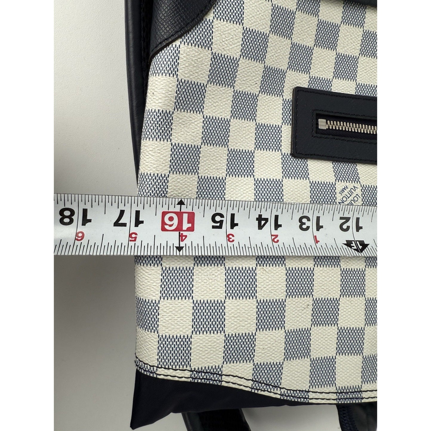 Louis Vuitton Damier Taiga Match Point Backpack White & Navy