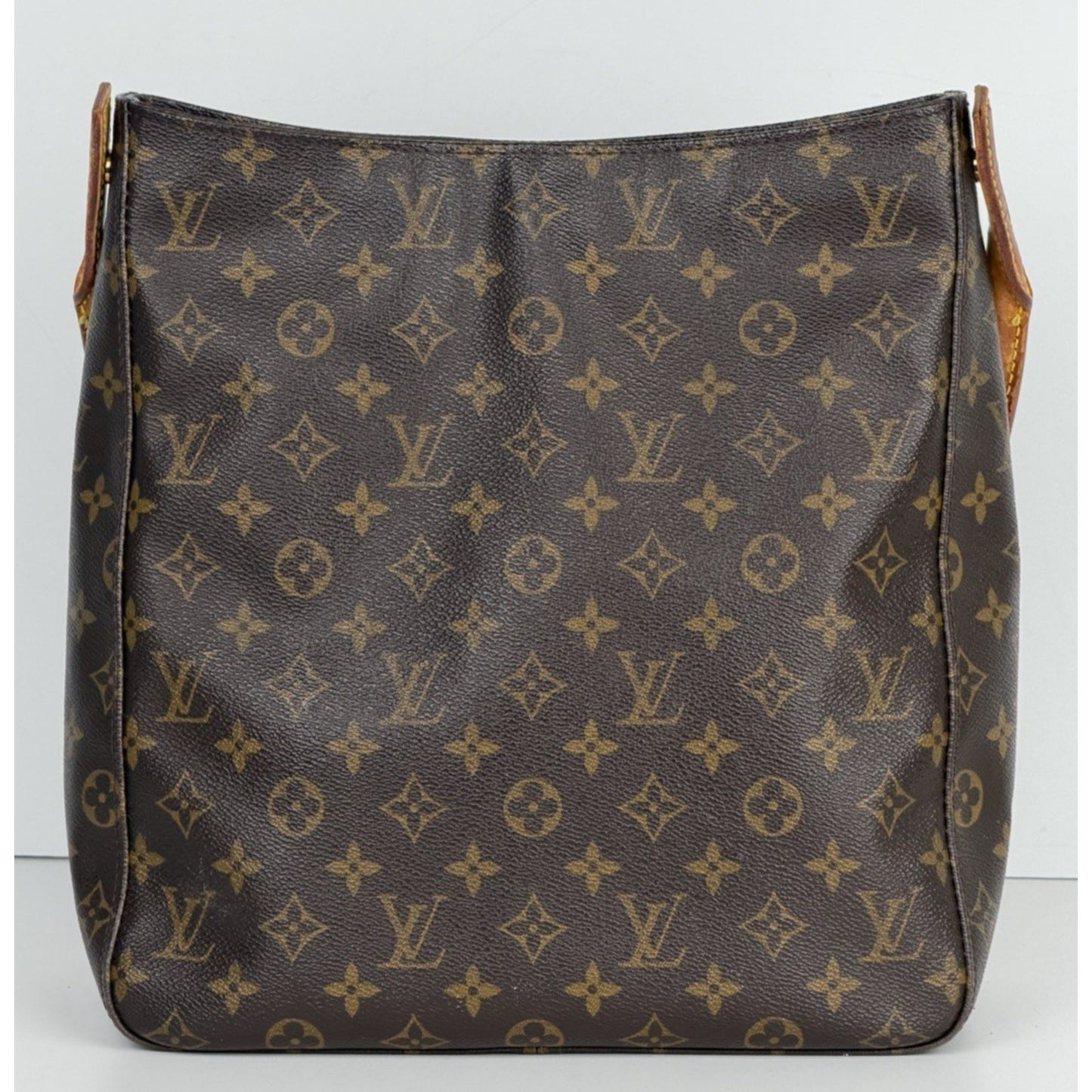 Louis Vuitton Monogram Looping GM Bag in Brown Coated Canvas 1999 S