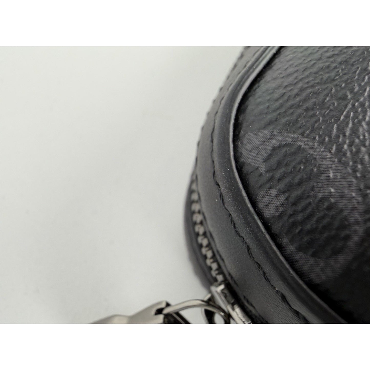 Louis Vuitton Monogram Eclipse Trio Messenger Bag in Black Coated Canvas NFC S