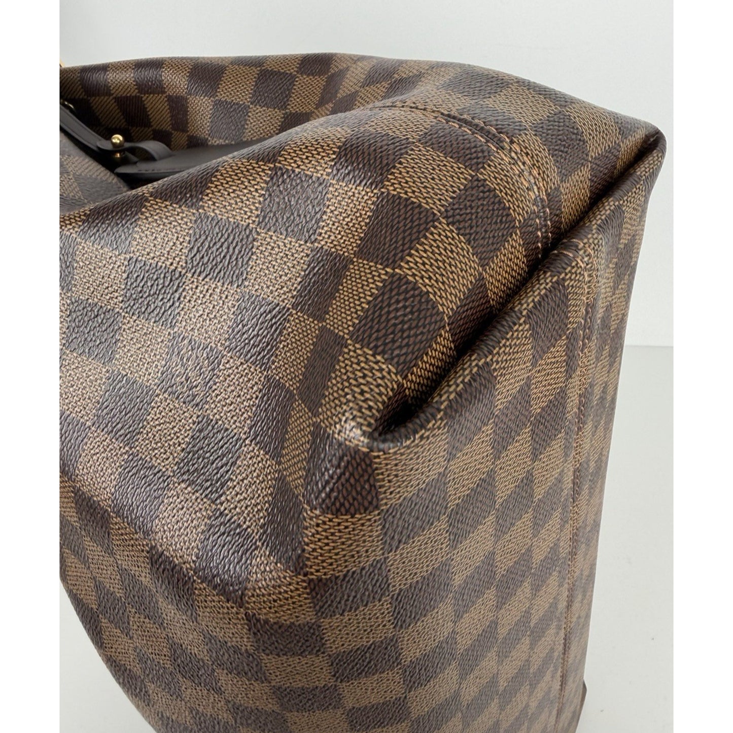 Louis Vuitton Damier Ebene Graceful MM Handbag in Brown Canvas 2020 C6