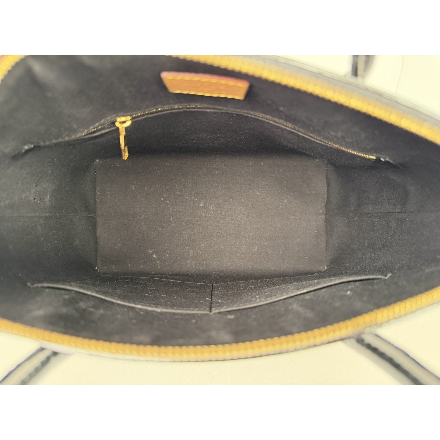 Louis Vuitton Monogram Vernis Lockit PM Handbag in Black Patent Leather 2014