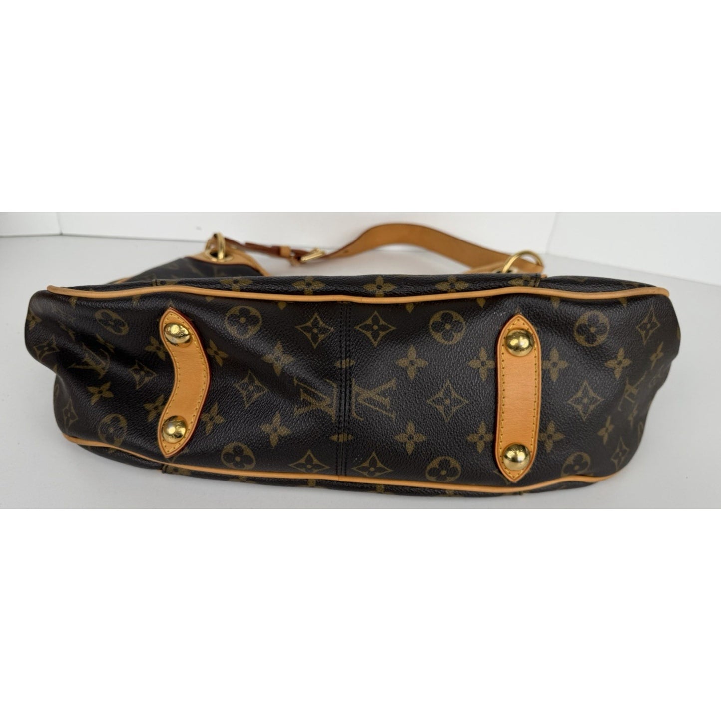 Louis Vuitton Galliera PM Bag in Brown Iconic Monogram Coated Canvas 2009 S09
