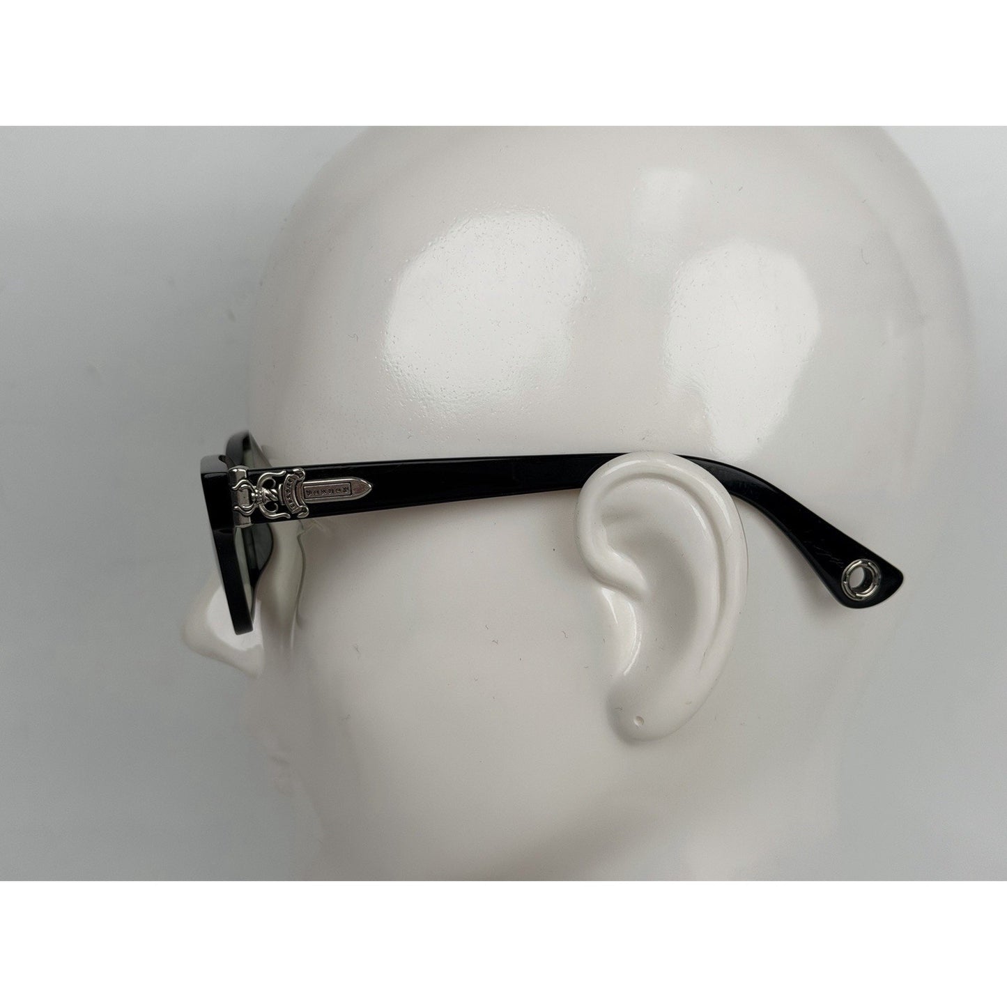 Chrome Hearts Eyeglasses Frame Hey Jack U Late II Black 5418-148 K1