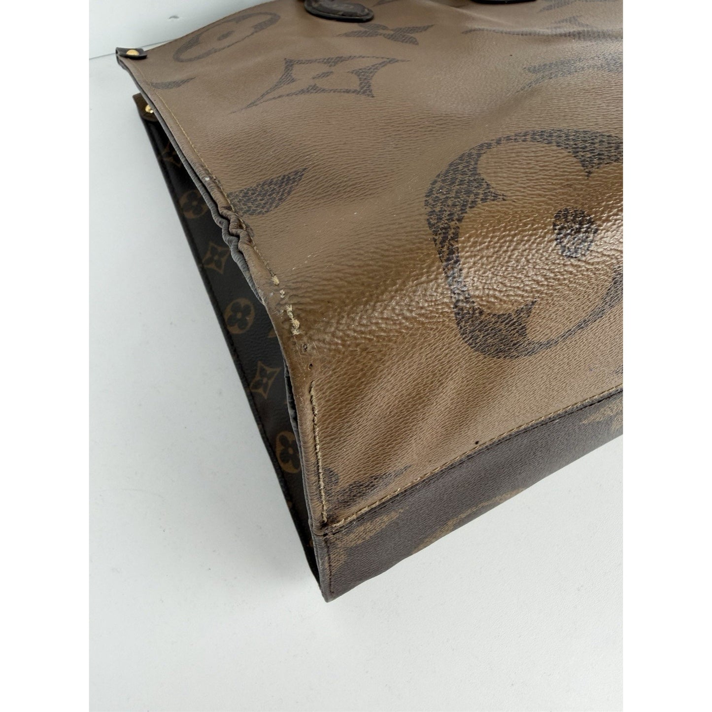 Louis Vuitton OnTheGo Tote Bag GM in Brown Reverse Monogram Canvas 2020 S