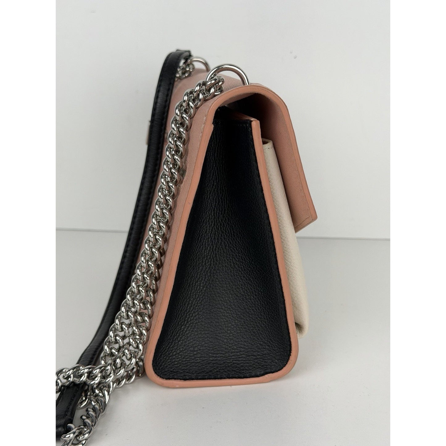 Louis Vuitton MyLockme BB Handbag Pink Cream Tricolour Soft Calfskin 2018 S17