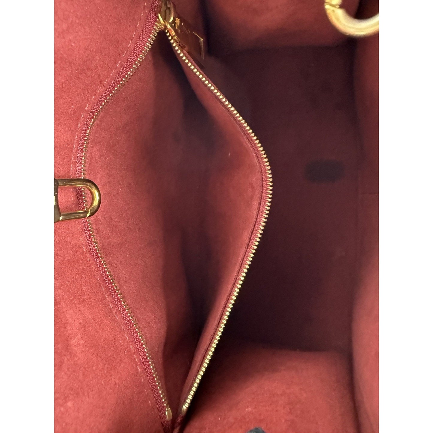 Louis Vuitton On The Go Handbag Pm Size Monogram Empreinte Bicolor