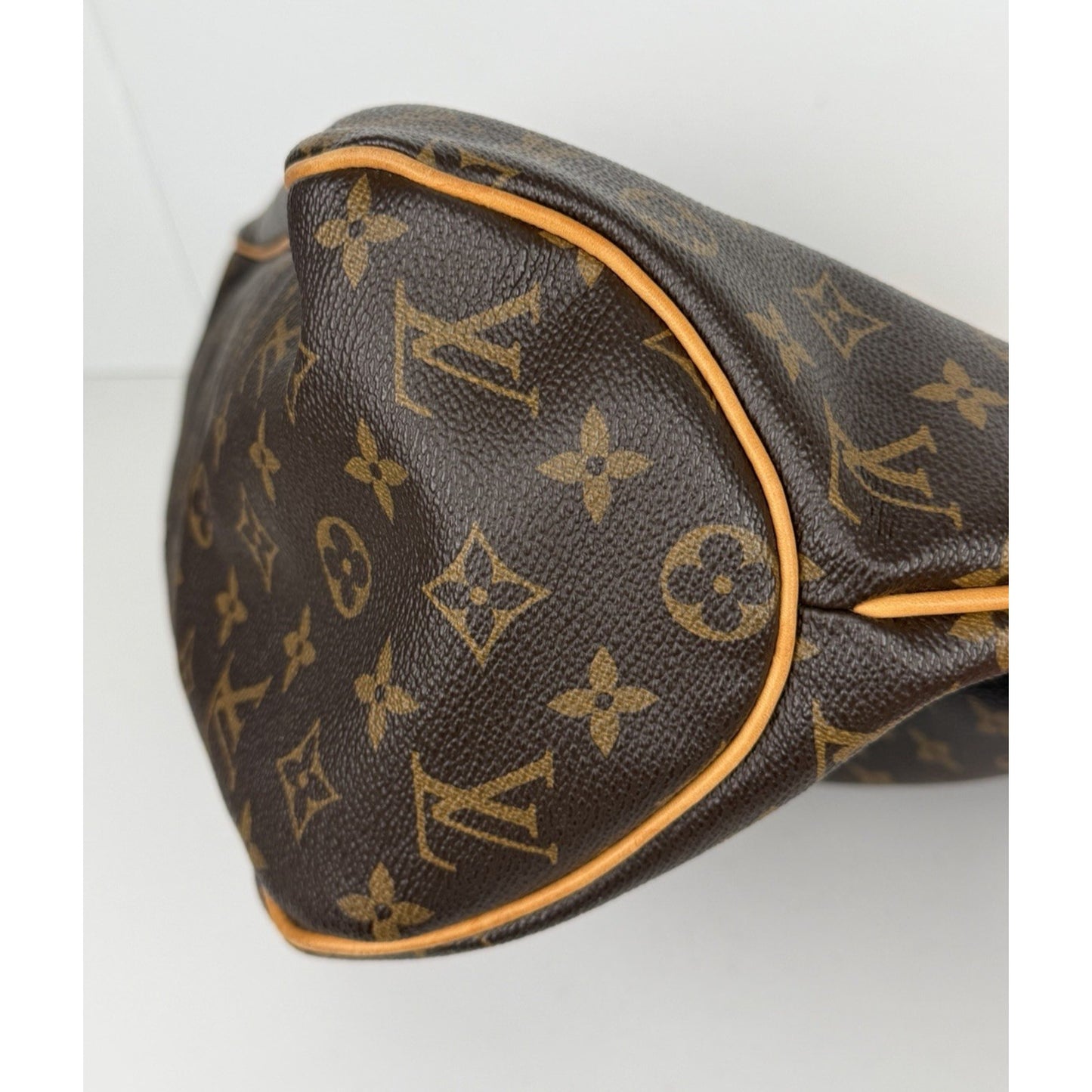 Louis Vuitton Delightful MM Tote Bag in Brown Signature Monogram Canvas 2011 S
