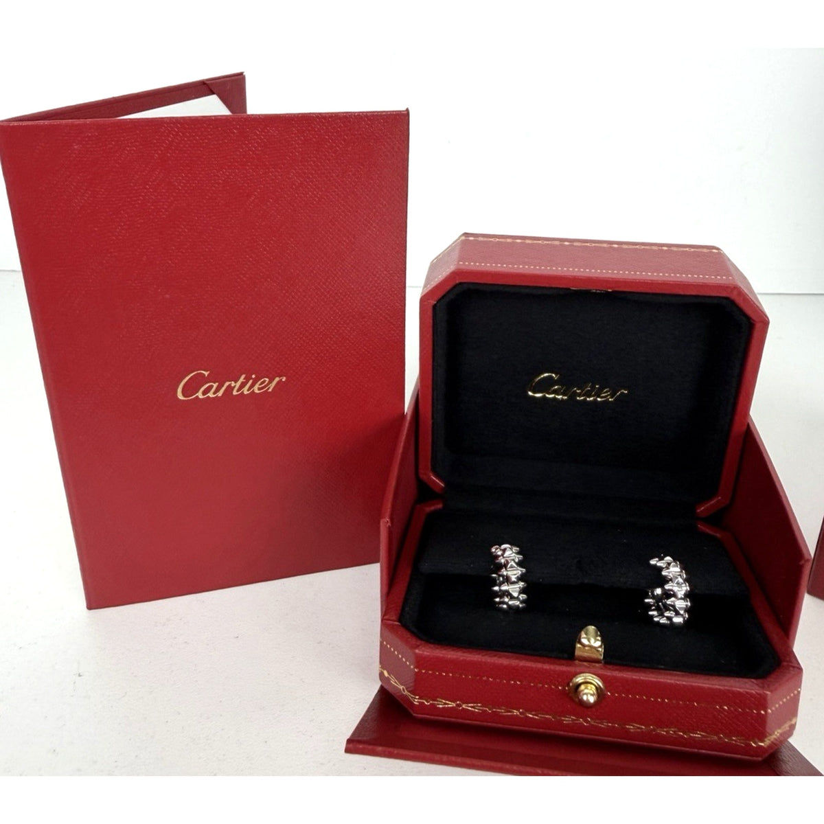 Cartier Clash de Cartier Mini Earrings in 18k White Gold