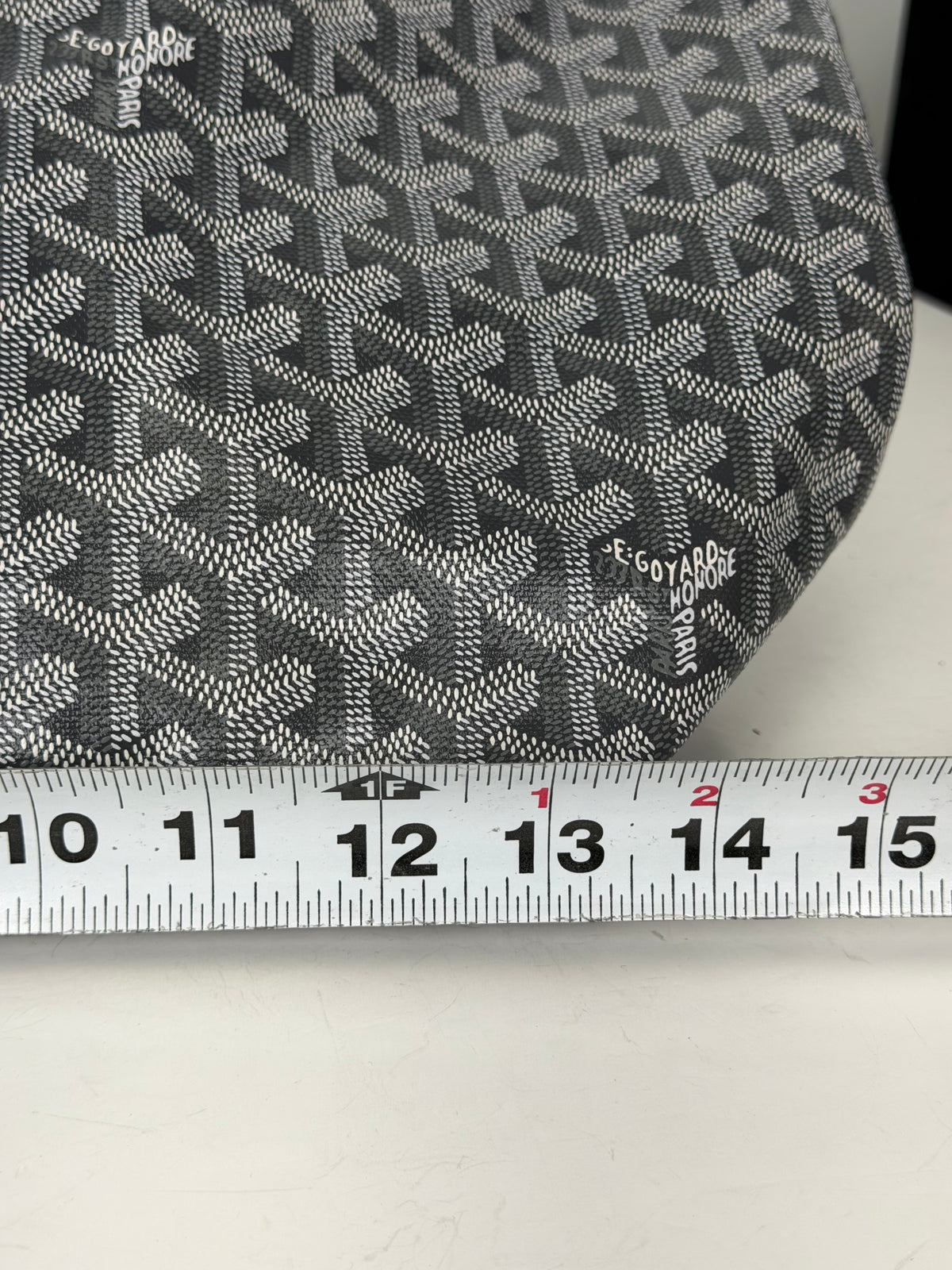 Goyard Saint Louis PM Tote Bag in Gray Goyardine Coated Canvas YD-6