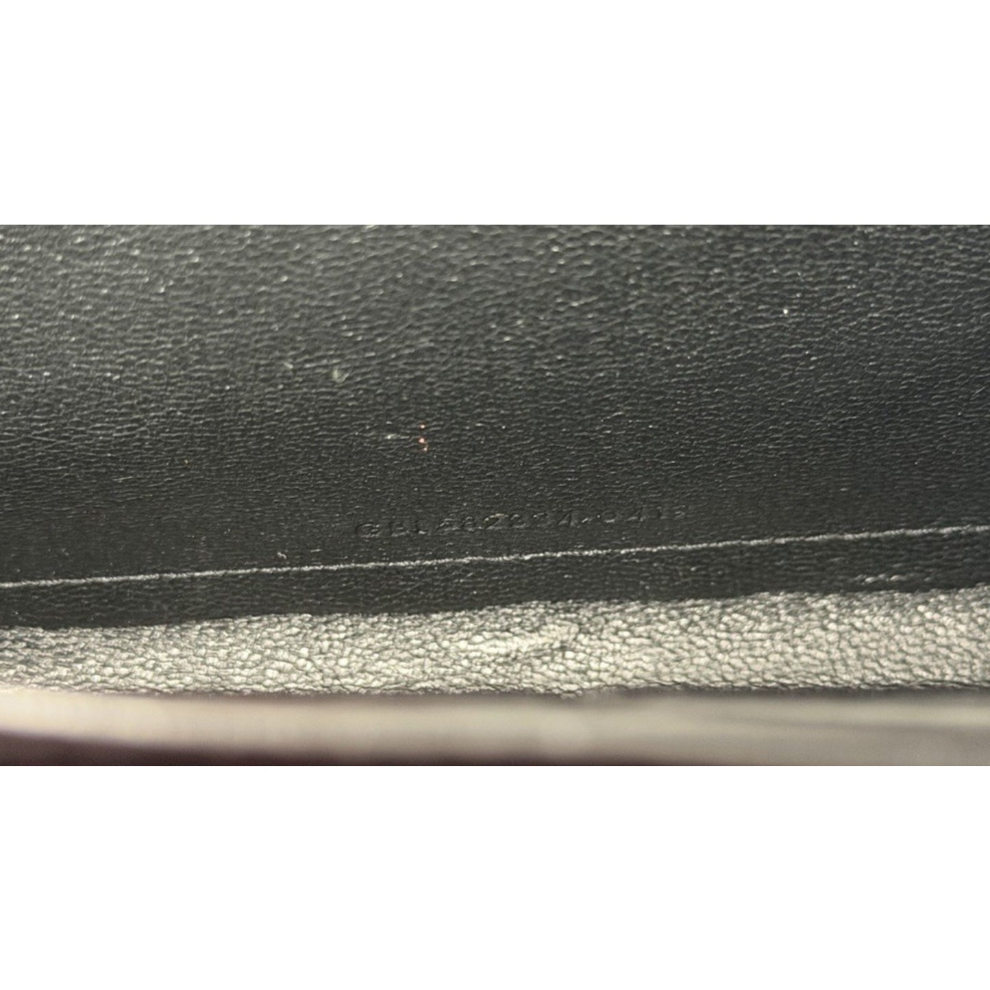 Saint Laurent Cassandra Medium Chain Shoulder Bag Burgundy Leather S2