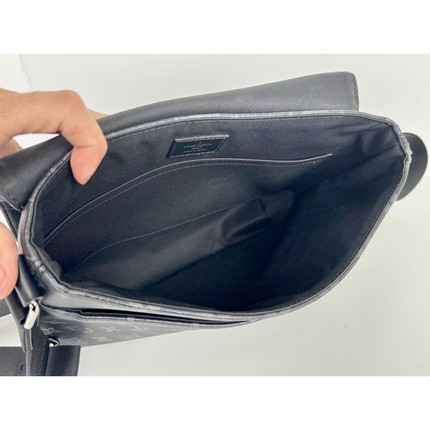 Louis Vuitton District PM Messenger Bag in Monogram Eclipse Canvas D-3