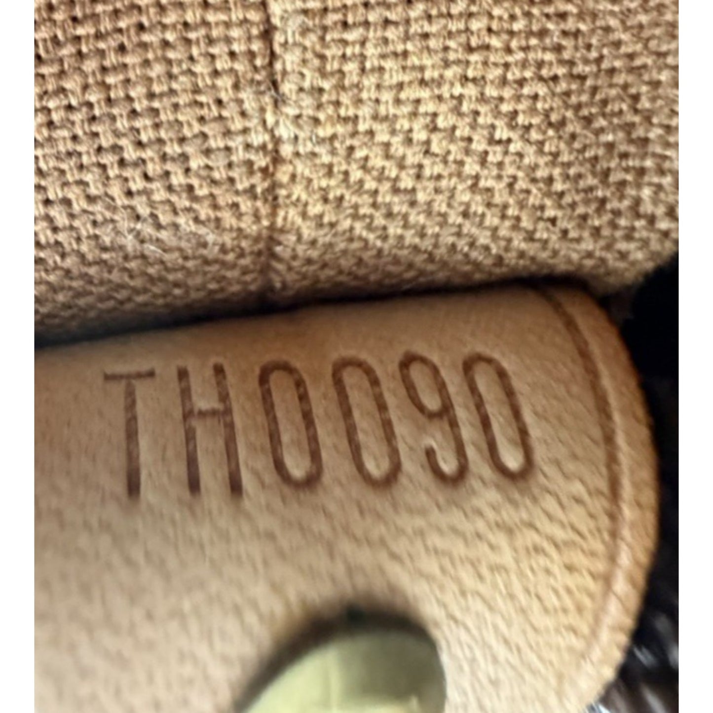 Louis Vuitton Cabas Mezzo Tote Bag in Brown Coated Canvas Vintage 2000 S06