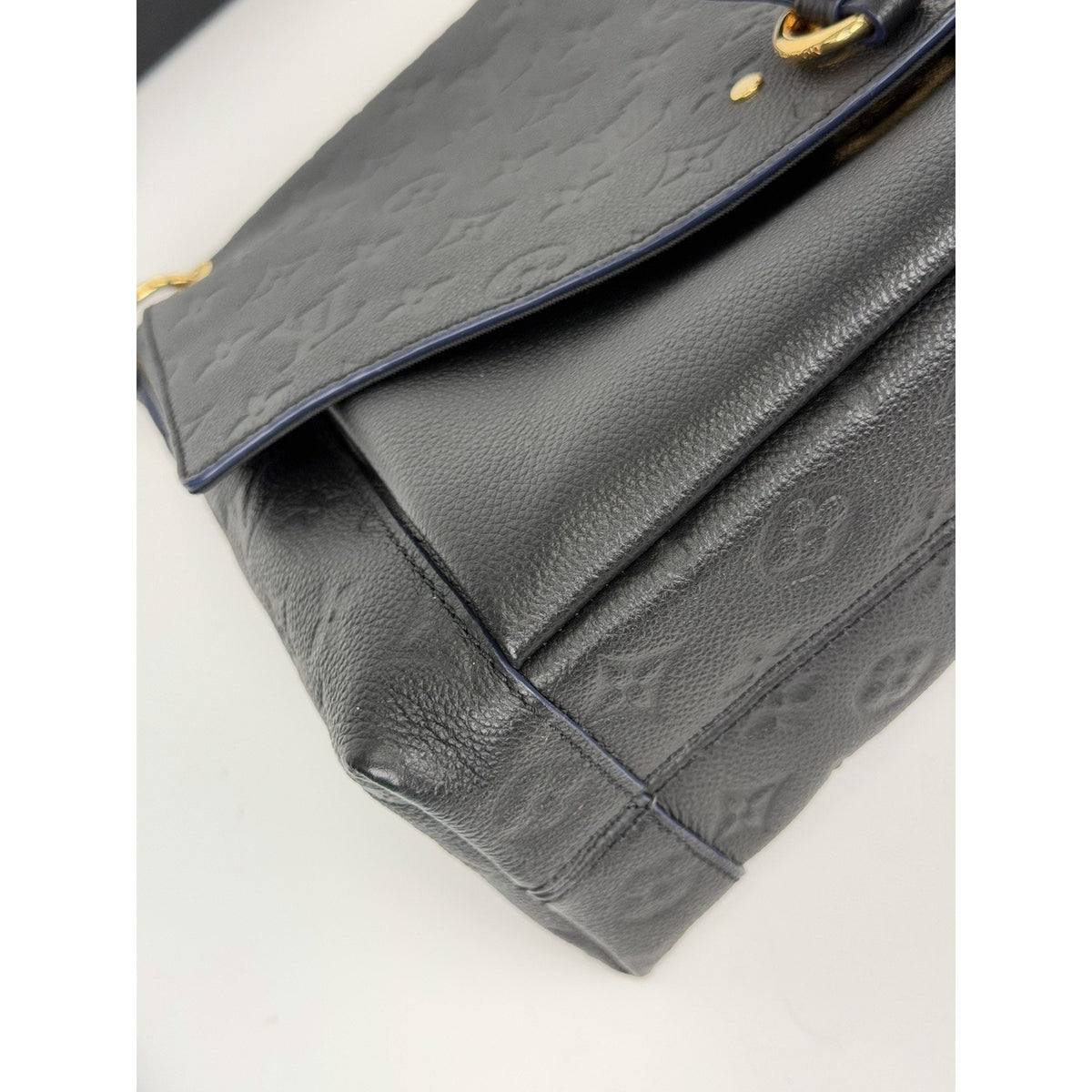 Louis Vuitton Blanche MM Top Handle Bag in Black Empreinte Leather 2018 E2