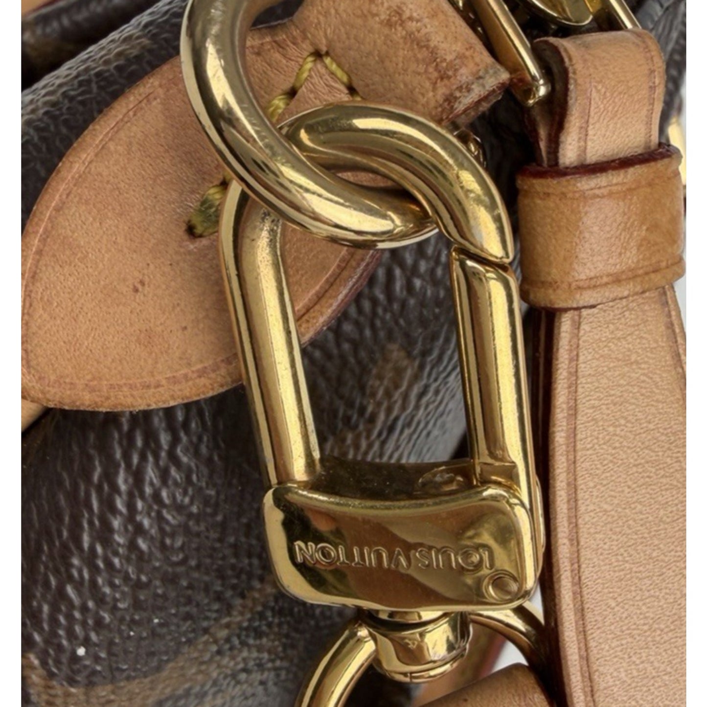 Louis Vuitton Rivoli MM Handbag in Brown Monogram Coated Canvas 2019 D6