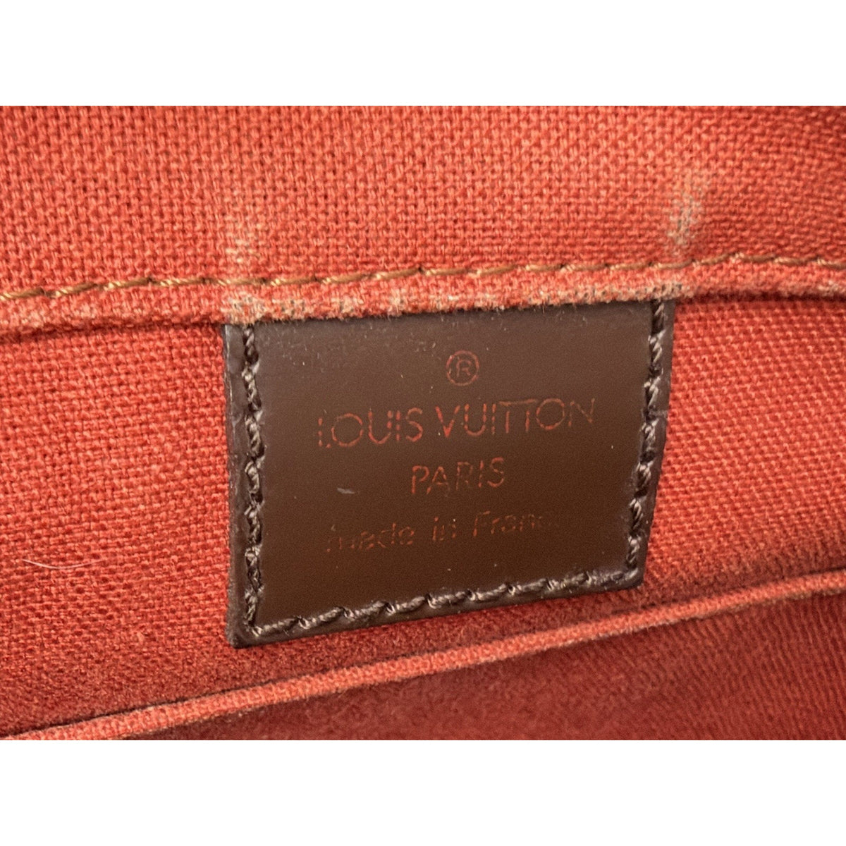 Louis Vuitton Bastille Shoulder Bag in Damier Ebene Brown Coated Canvas 2002 S09