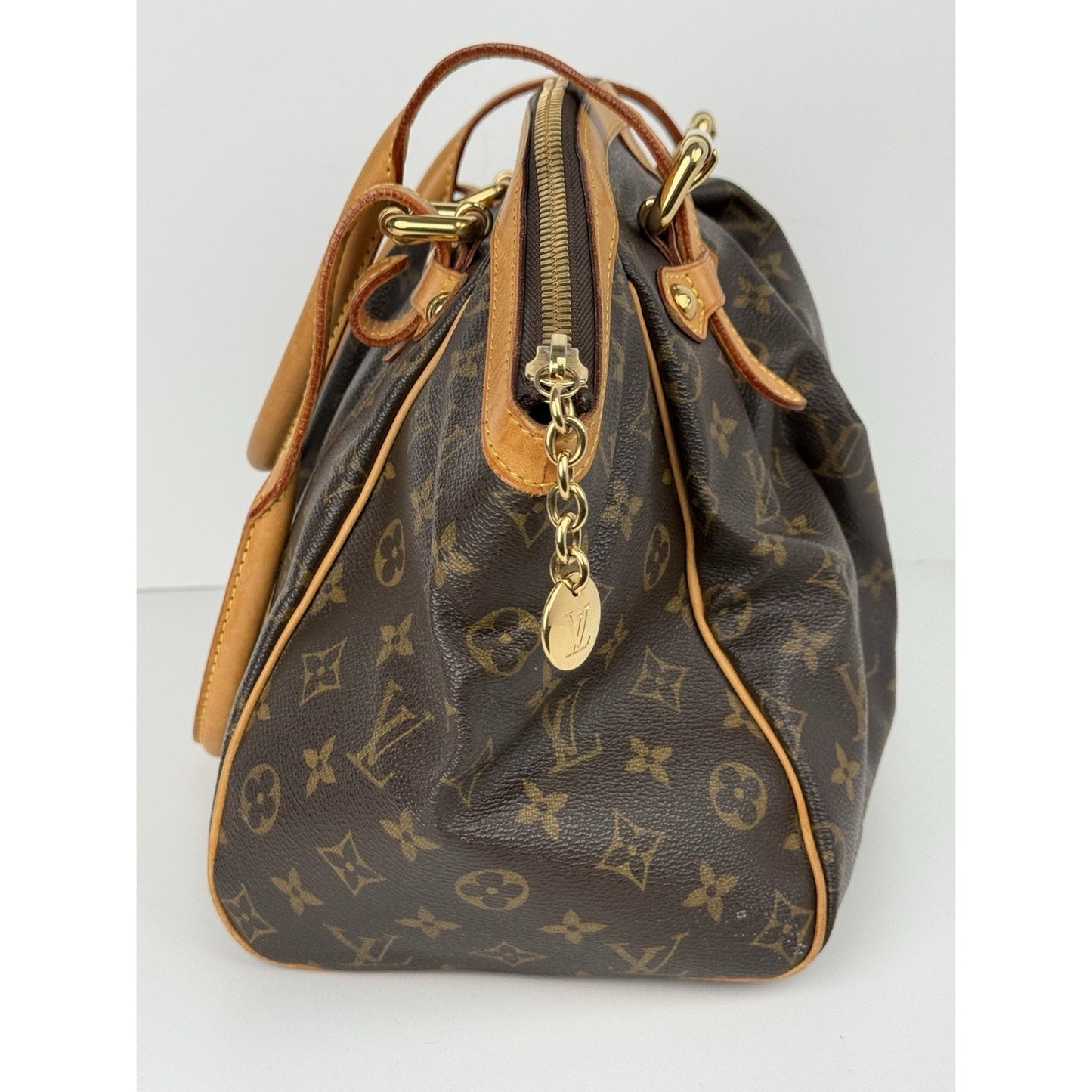 Louis Vuitton Tivoli Tote GM Brown Canvas Monogram Bag