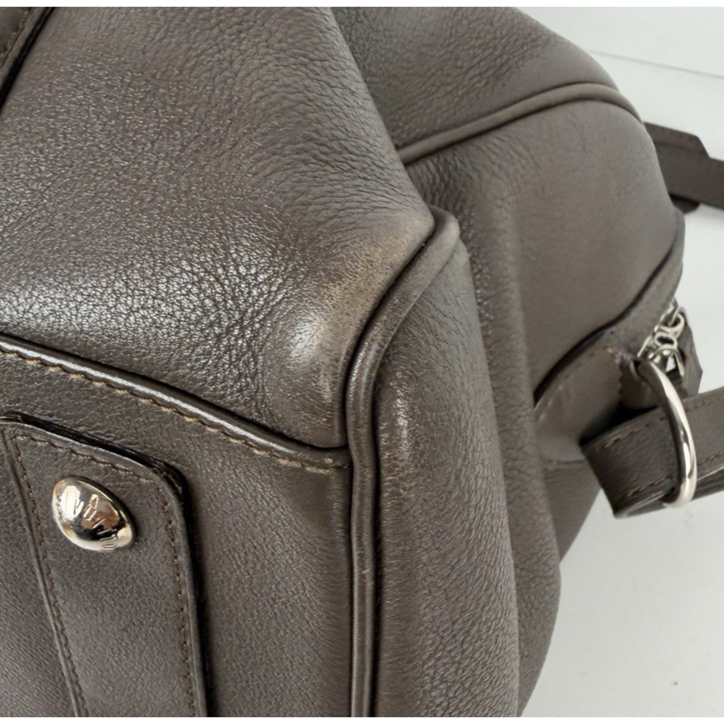 Louis Vuitton Sofia Coppola SC BB Bag in Dark Brown Calfskin Leather 2013 S19