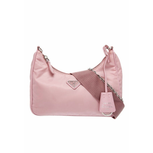 PRADA Re-Edition 2005 Pink Tessuto Nylon Crossbody Women's Bag
