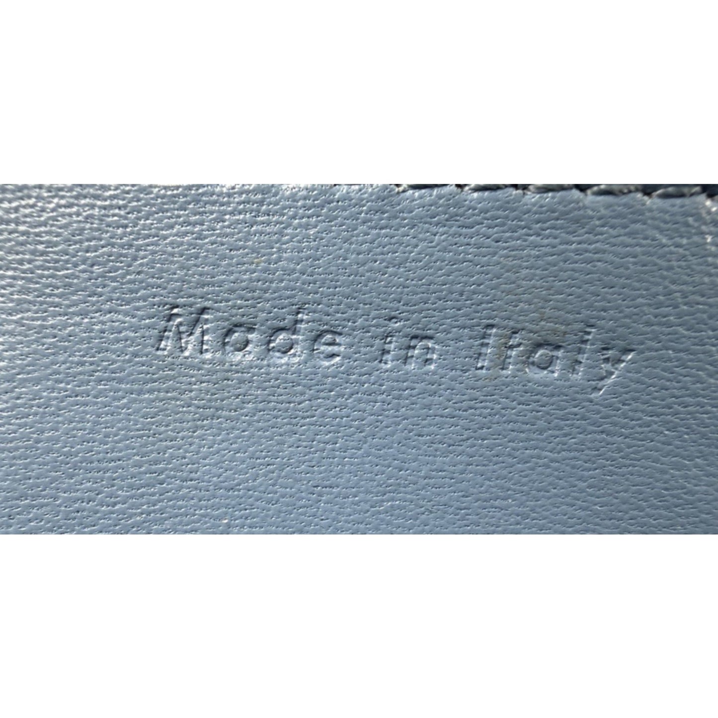Celine Classic Box Flap Medium Bag in Blue Liege Calfskin Leather S