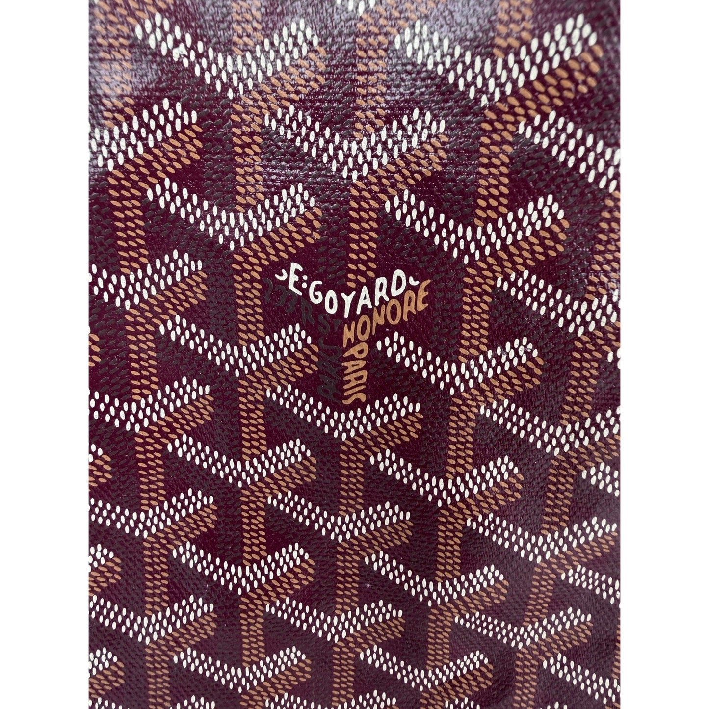 Goyard Saint Louis Tote Bag GM in Burgundy Goyardine Coated Canvas B-4