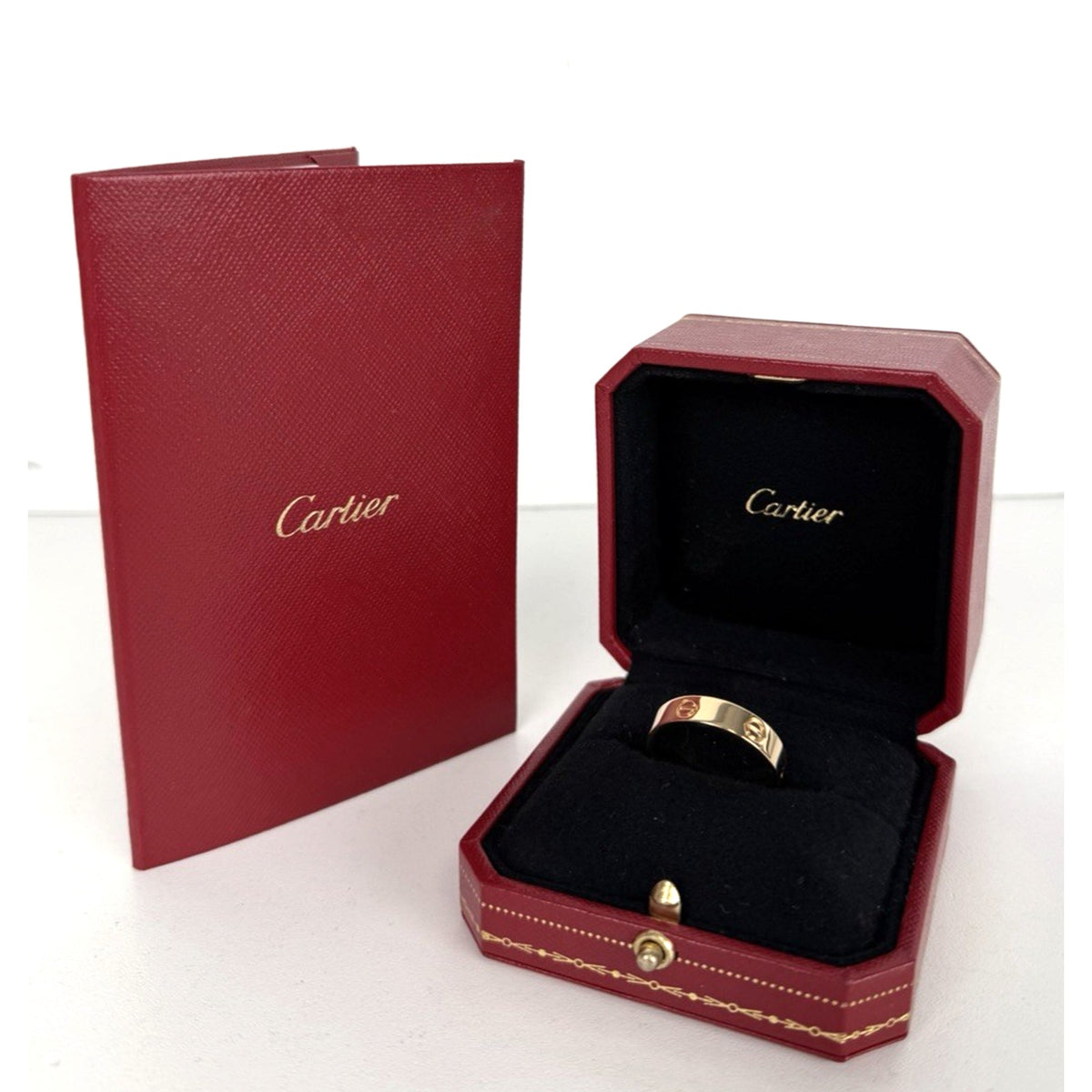 Cartier Love Ring 18K Yellow Gold Classic Model Size 11.5 (66) 2023
