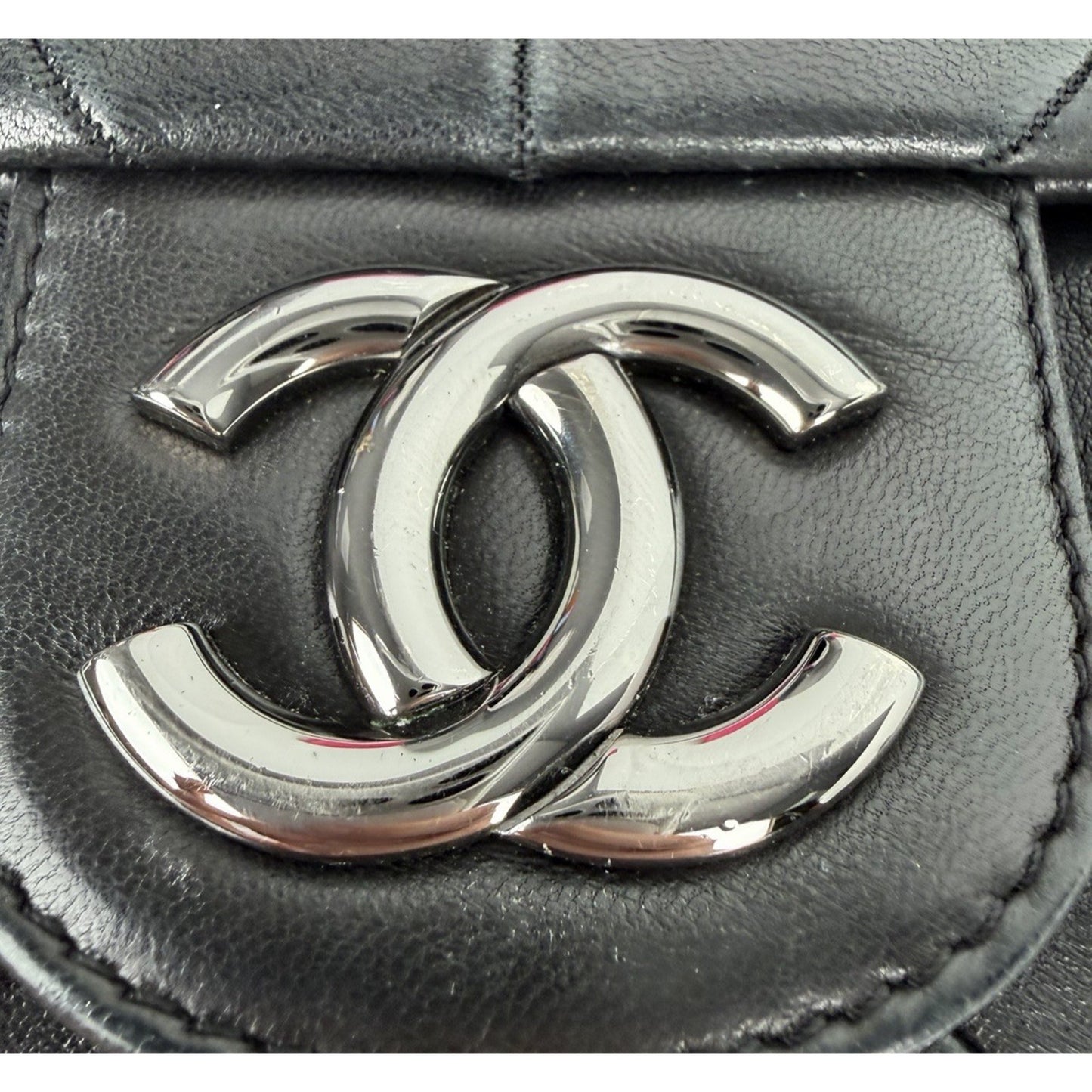 Chanel Quilted Soft Squares Origami Flap Black Shoulder Bag 2008-2009 B3