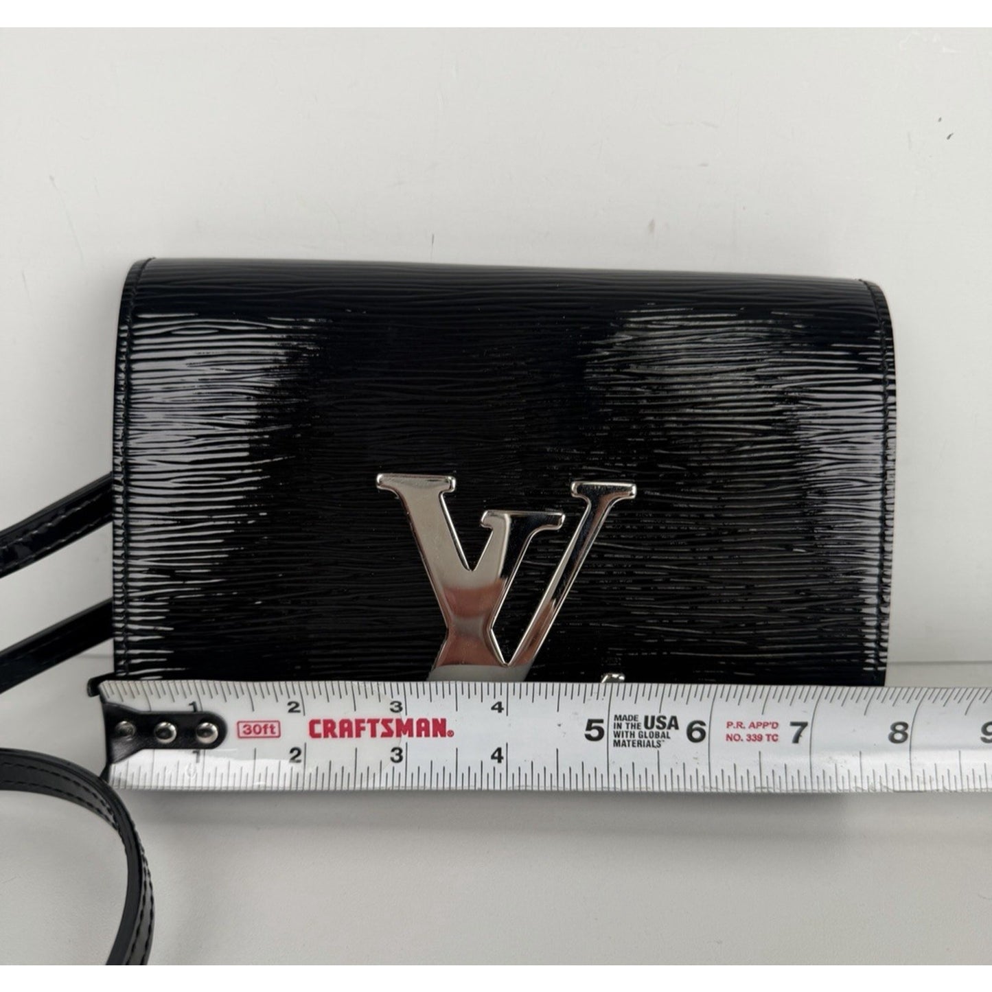 Louis Vuitton Louise PM Shoulder Bag in Black Electric Epi Leather 2016 S06