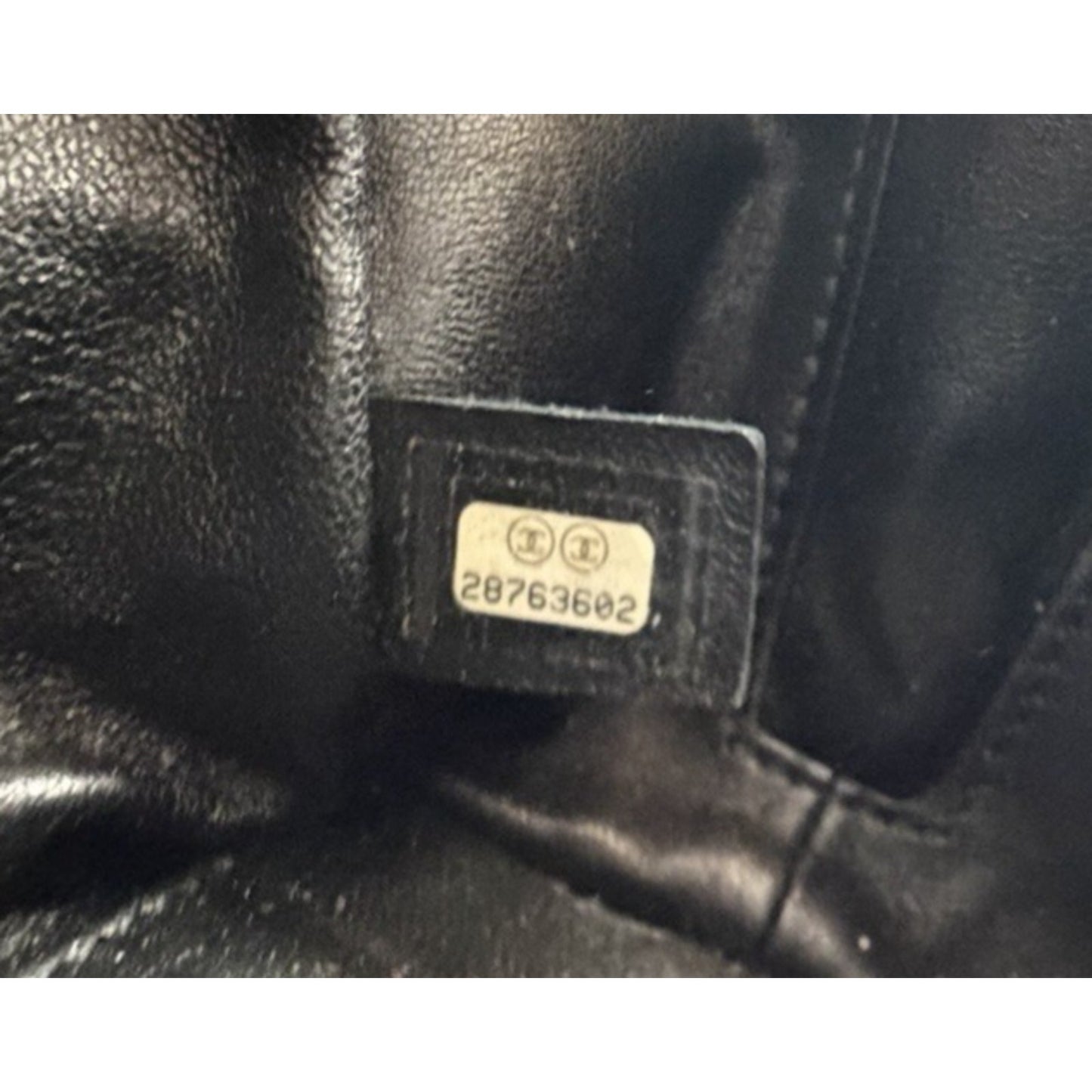 Chanel CC Chain Zip Bowling Mini Bag in Black Lambskin Leather 2019 E8