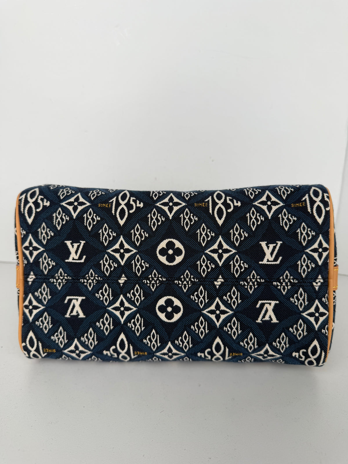 Louis Vuitton Since 1854 Speedy Bandoulière 25 in blue jacquard canvas