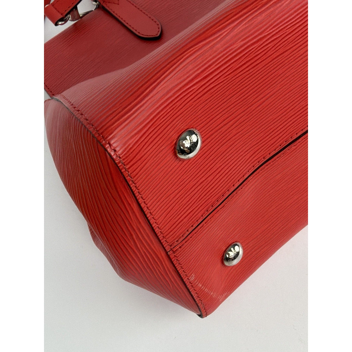 Louis Vuitton Marly Shoulder Bag MM in Red Coquelicot Epi Leather 2014 S07