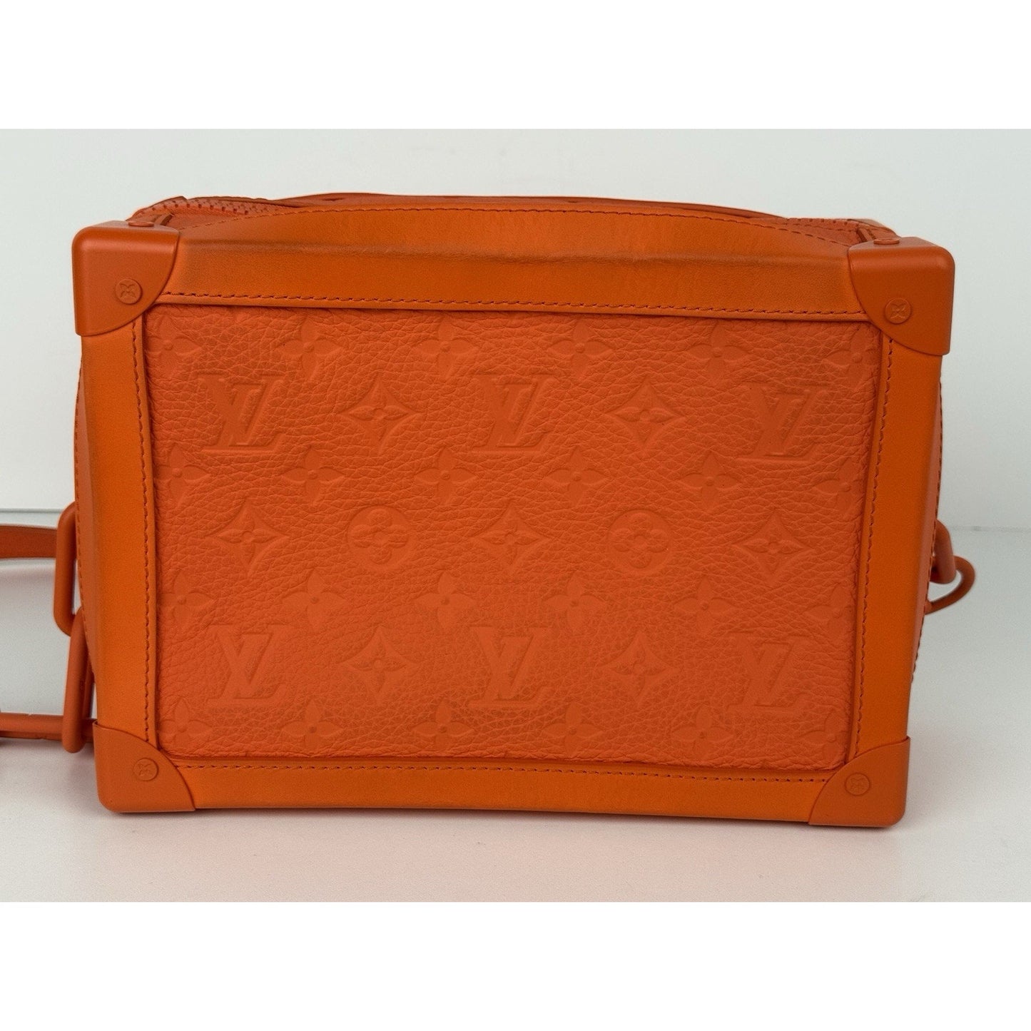 LOUIS VUITTON Soft Trunk Monogram Taurillon Leather Bag