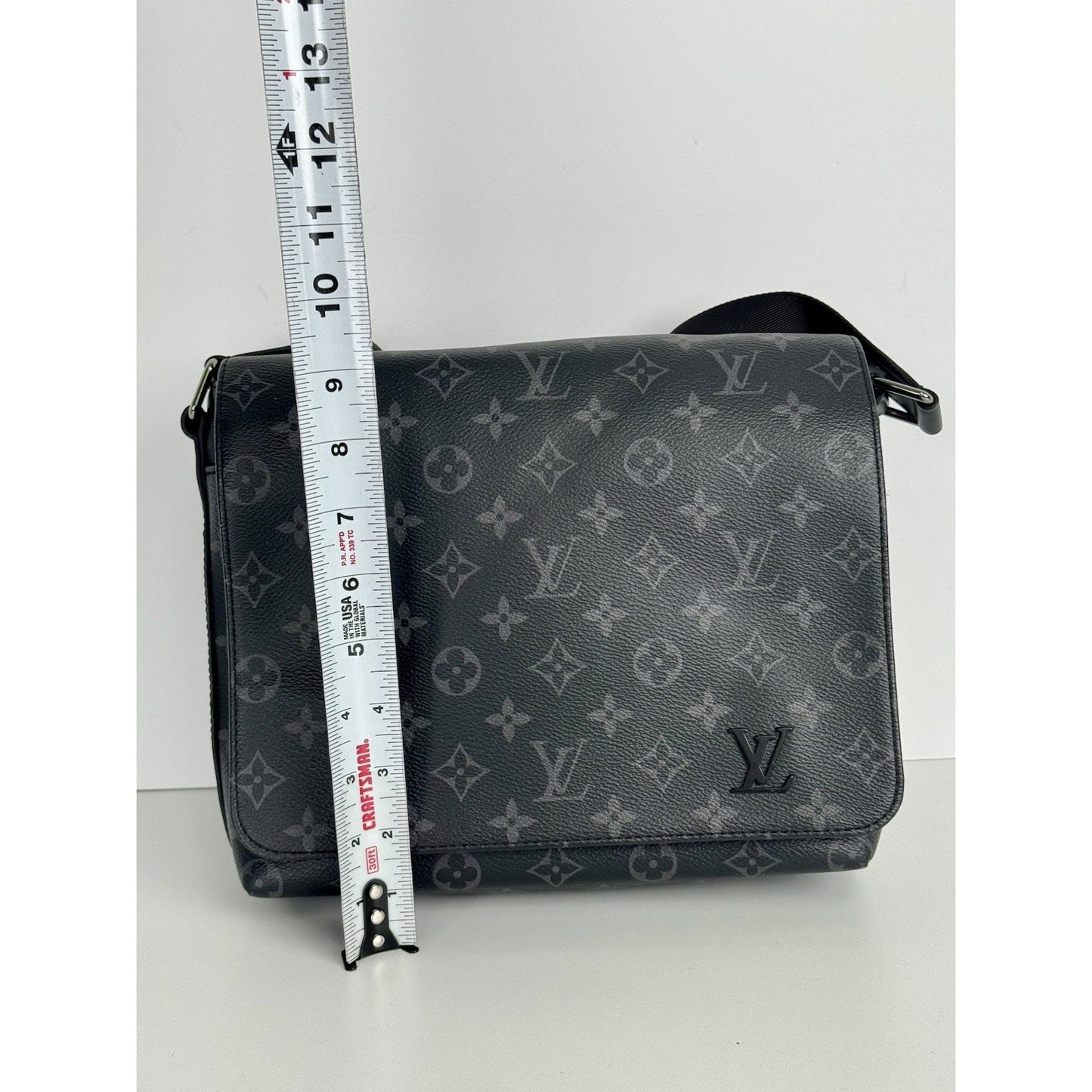 Louis Vuitton District PM Messenger Bag in Monogram Eclipse Canvas D-3
