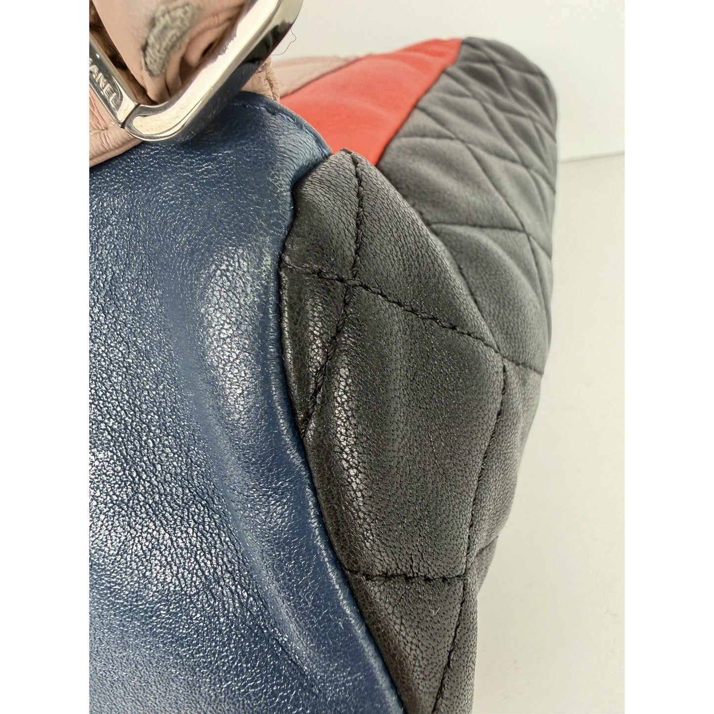 Chanel Cuba Urban Spirit Backpack Quilted Black Lambskin&Multicolor Trim 2017 D8