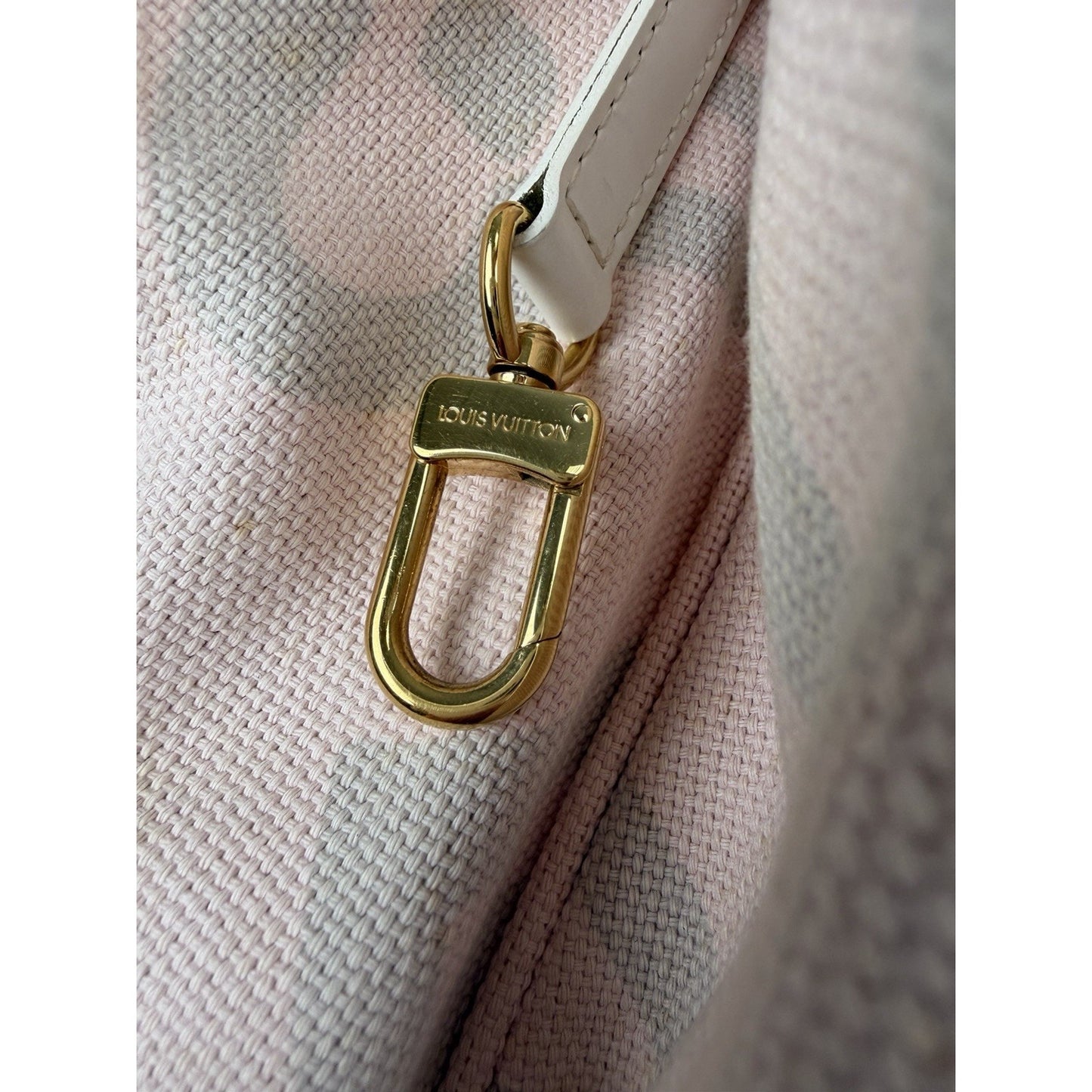 Louis Vuitton Limited Edition Tahitienne Cabas GM Bag Pink Canvas 2008 S