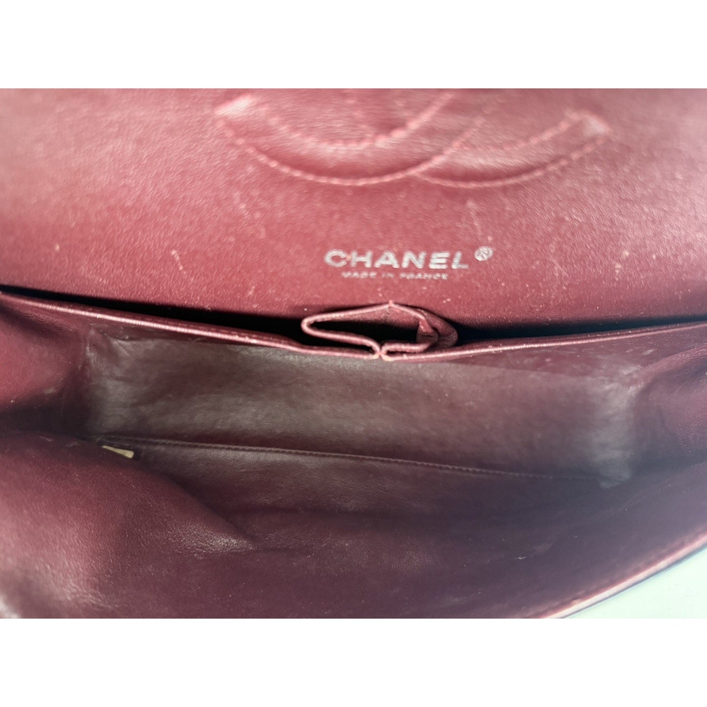 Chanel Classic Double Flap Bag Medium in Black Quilted Lambskin Leather 2018 C-5
