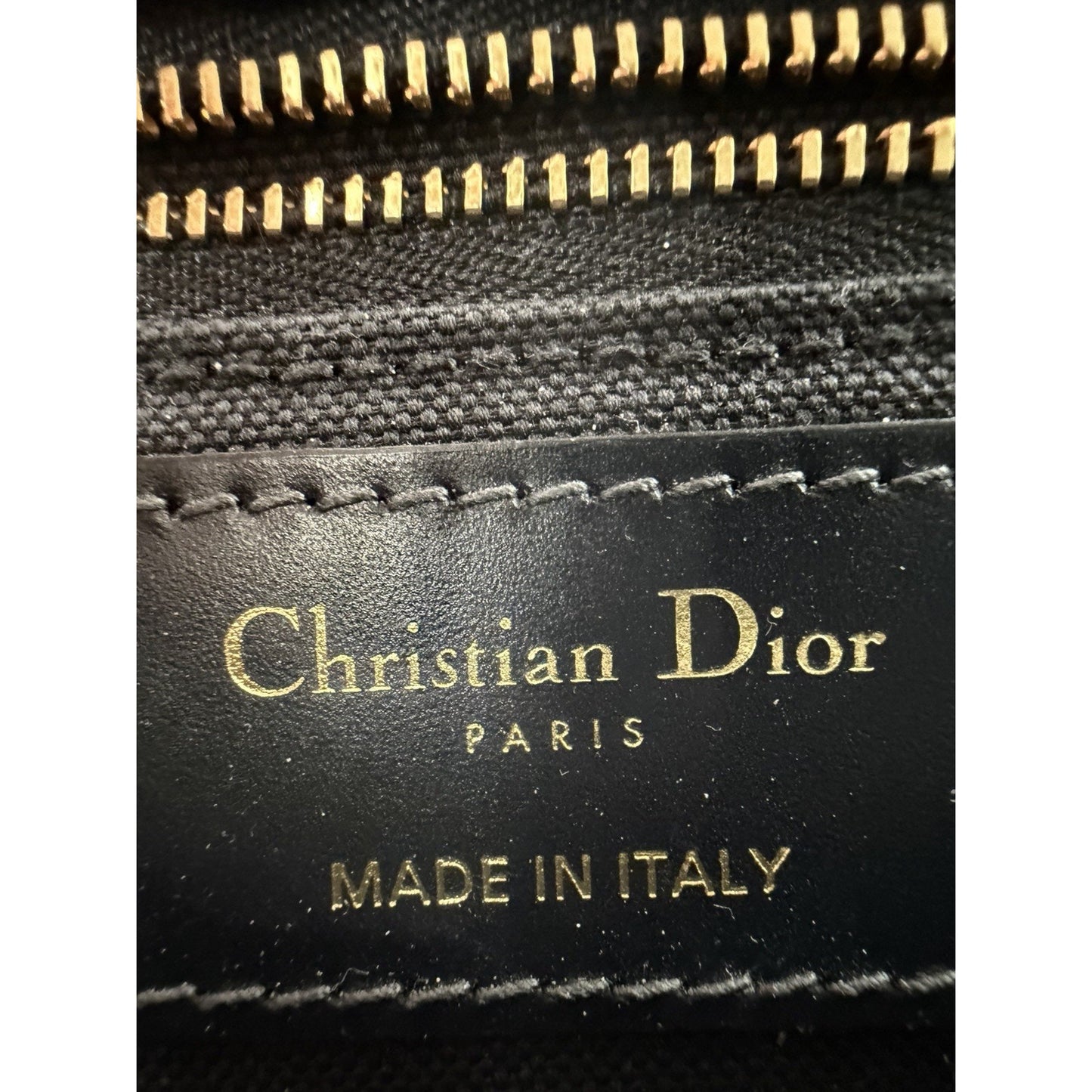 Dior 30 Montaigne Chain Bag Blue Oblique Jacquard & Gold-tone CD Clasp D8